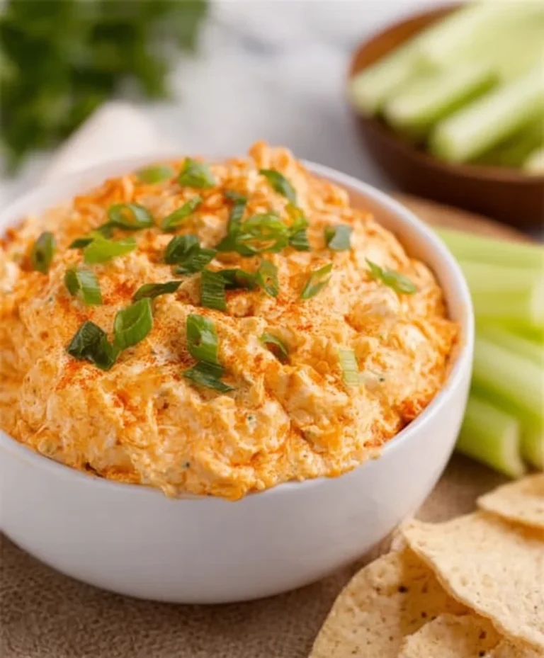 Easy Crockpot Buffalo Chicken Dip – Crowd Pleaser