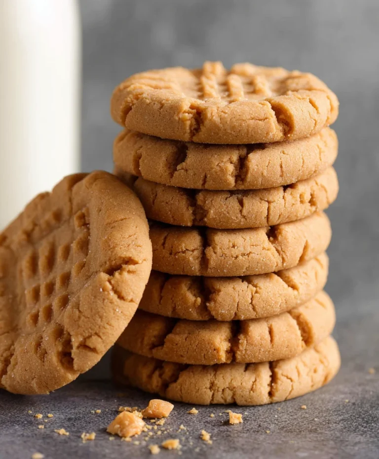 Classic Peanut Butter Cookies-Easy Homemade Recipe