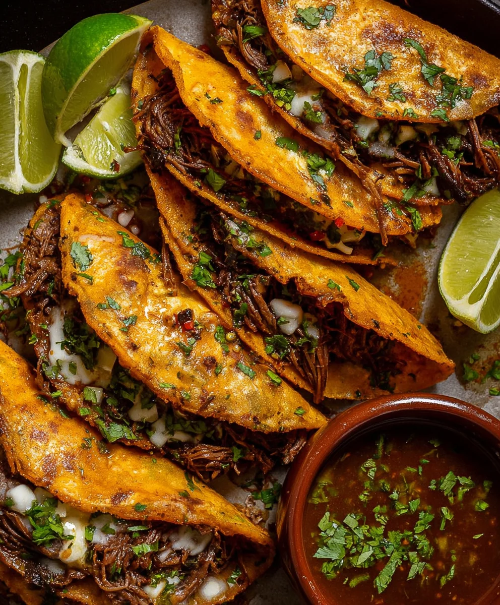 My Fave Beef Birria Tacos-Authentic & Flavorful