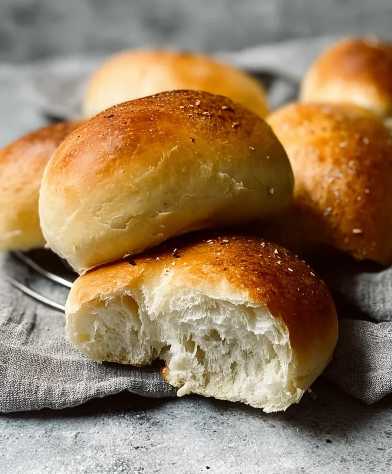 Easy No Knead Sandwich Rolls – Hour Dough