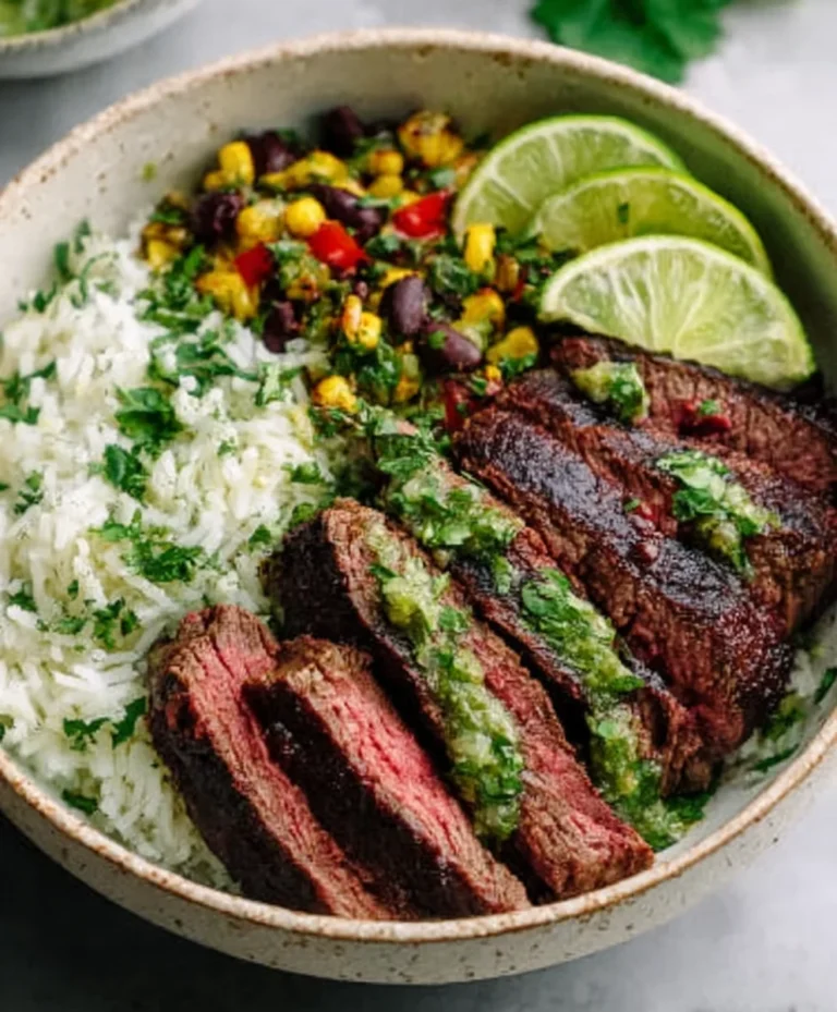 Cilantro Lime Beef Bowls – Quick & Flavorful Recipe