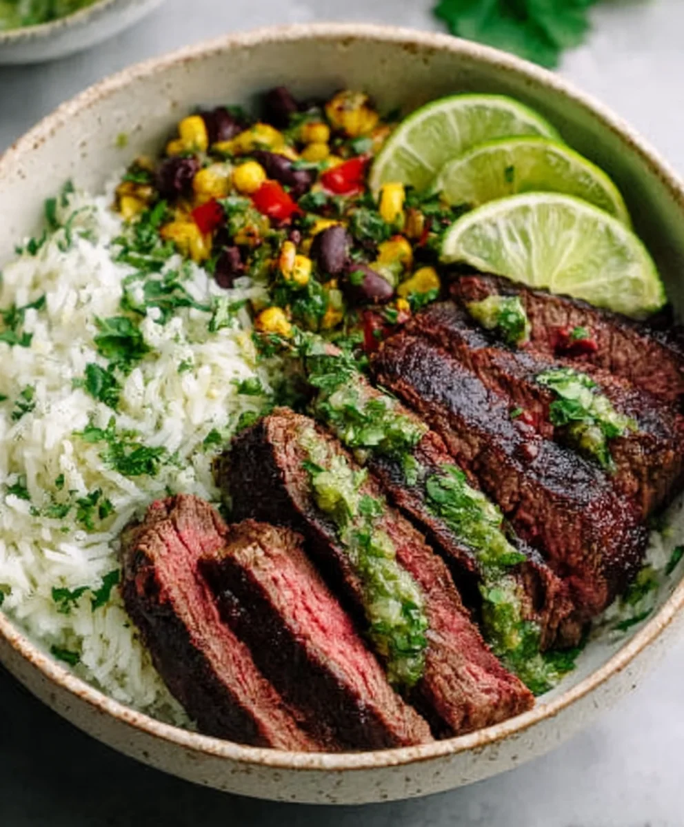 Cilantro Lime Beef Bowls - Quick & Flavorful Recipe