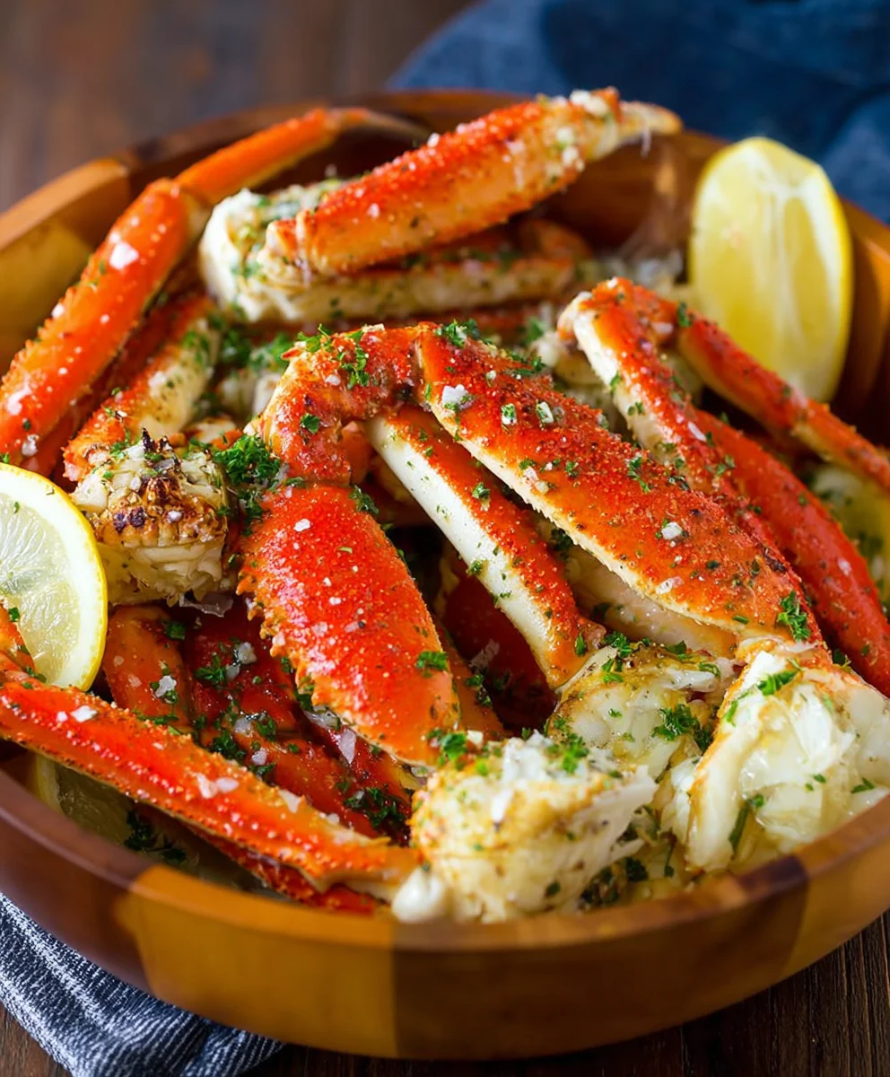 Garlic Butter Crab Legs Recipe - Easy & Delicious