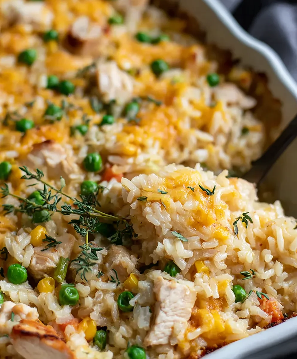 Easy Chicken and Rice Casserole Recipe - Comfort Food