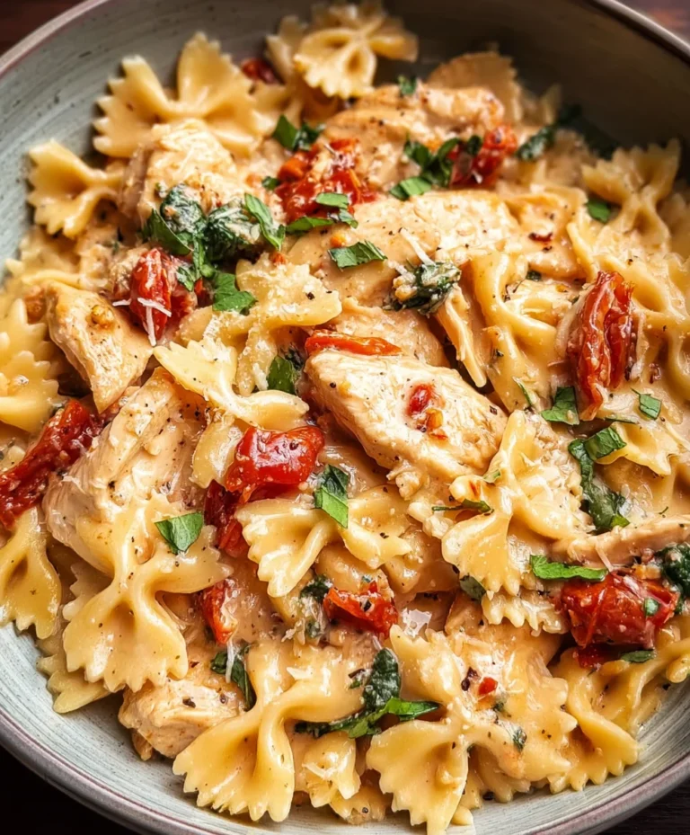Marry Me Chicken Pasta-Creamy & Delicious Recipe