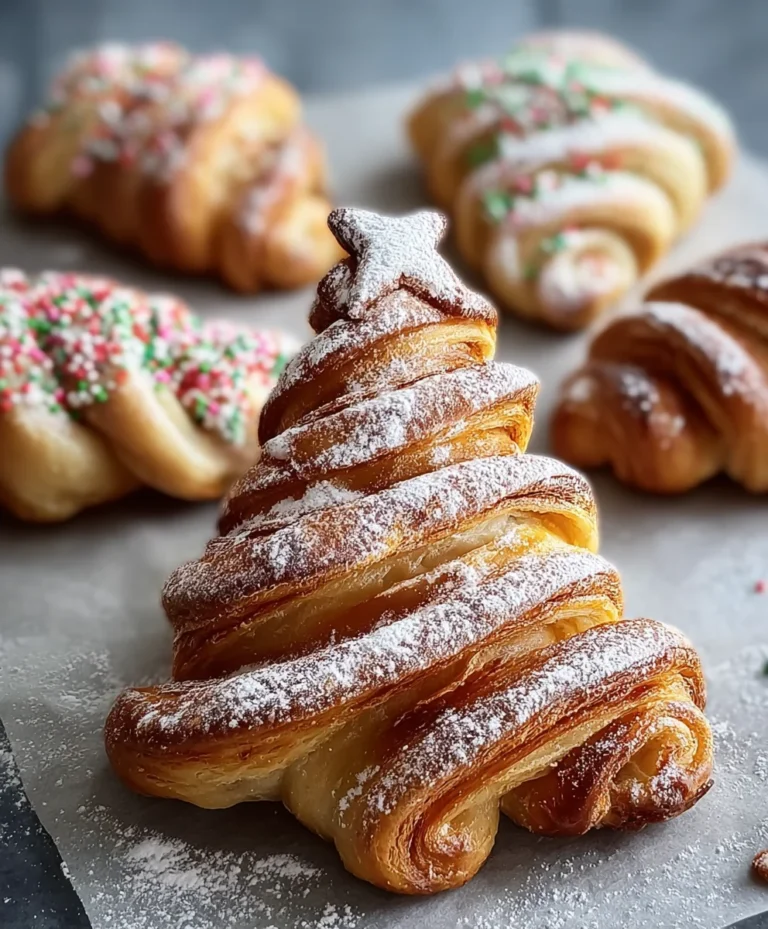 Easy Christmas Tree Rolls- Festive Dinner Delight