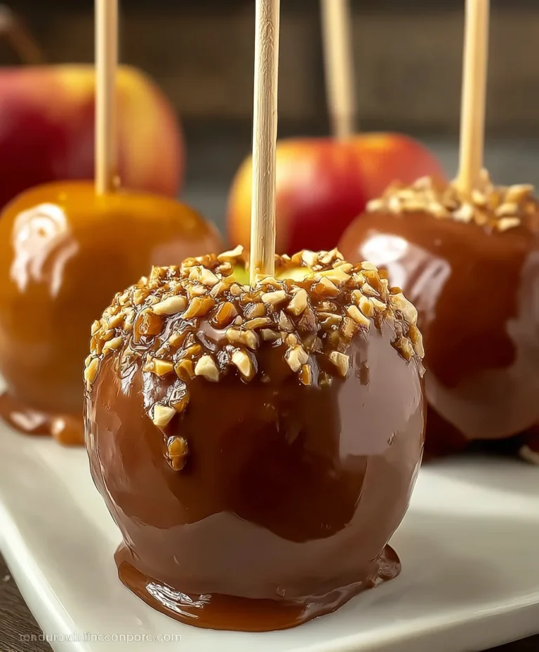 Easy Caramel Apples- Perfect Sweet Treat