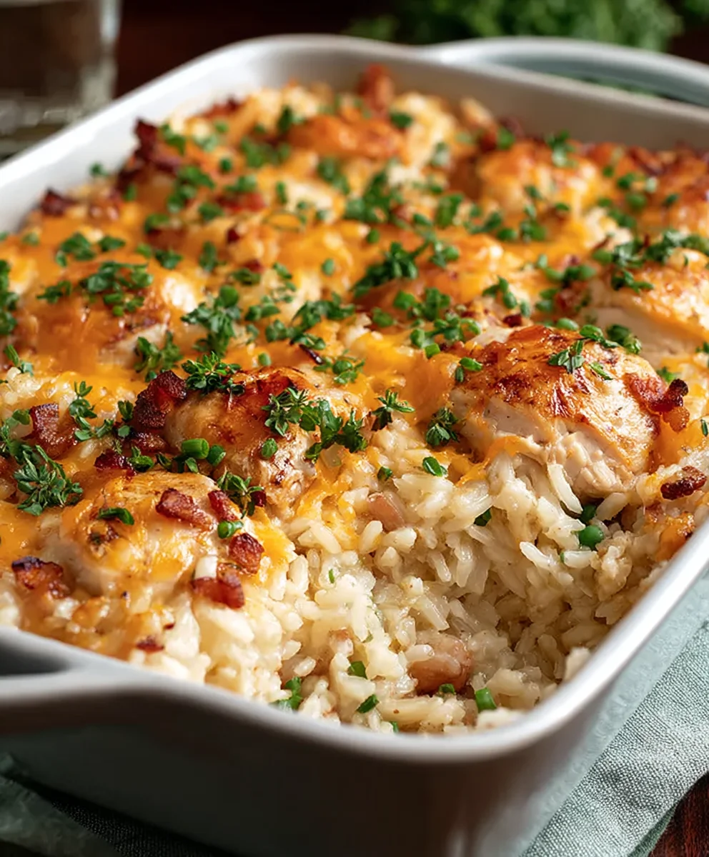 Easy Chicken and Rice Casserole Recipe - Comfort Food