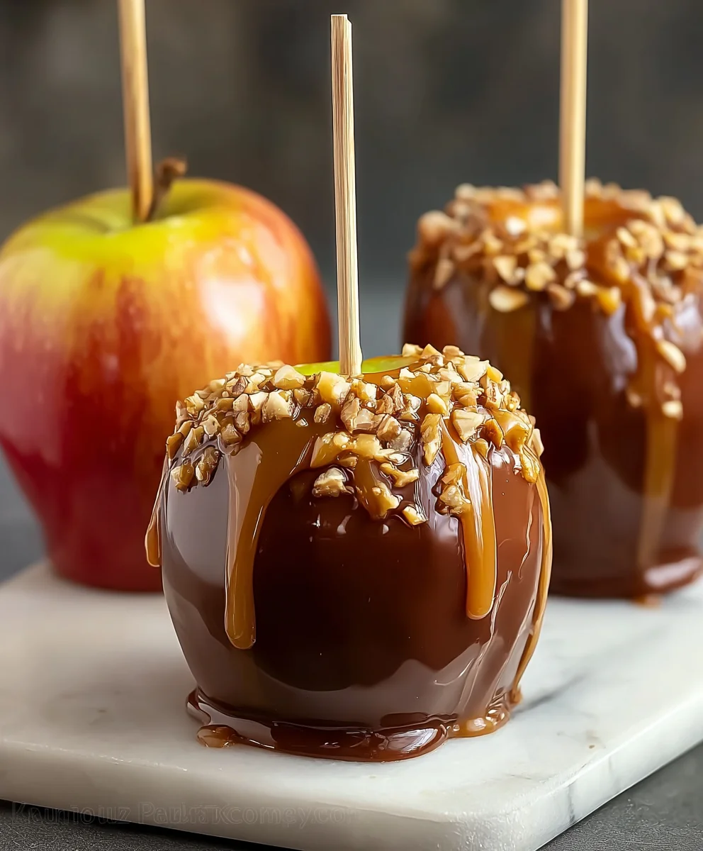 Easy Caramel Apples- Perfect Sweet Treat