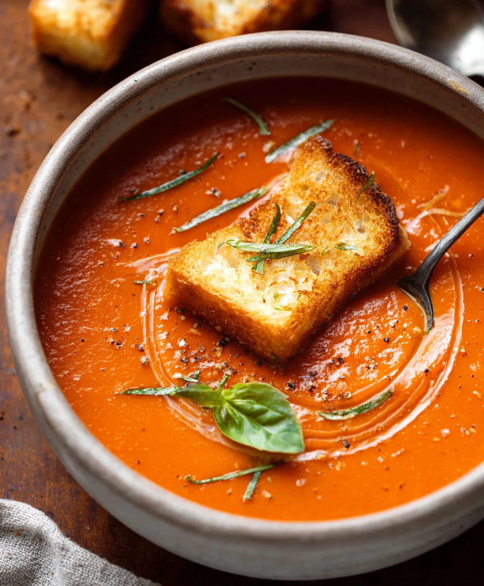 Best Homemade Tomato Soup Recipe-Easy & Delicious