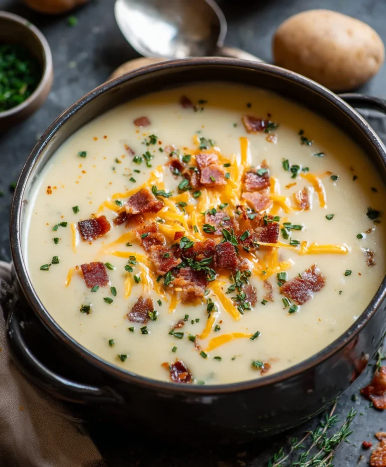 Outback-Style Creamy Potato Soup – The Best Copycat Recipe