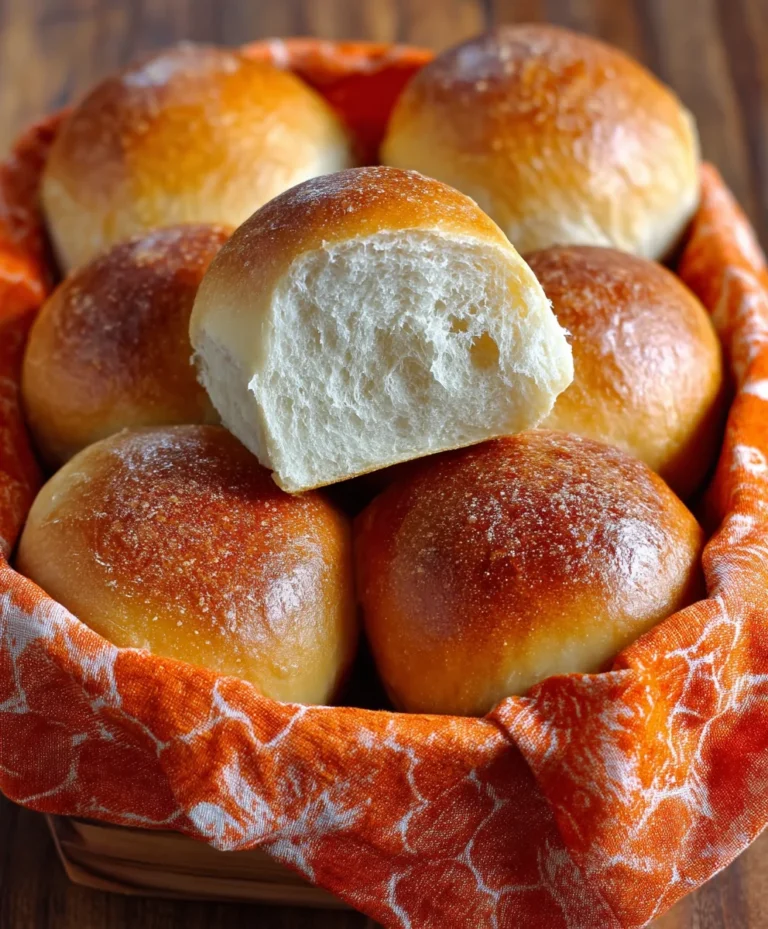 Easy French Bread Dinner Rolls-Soft & Fluffy