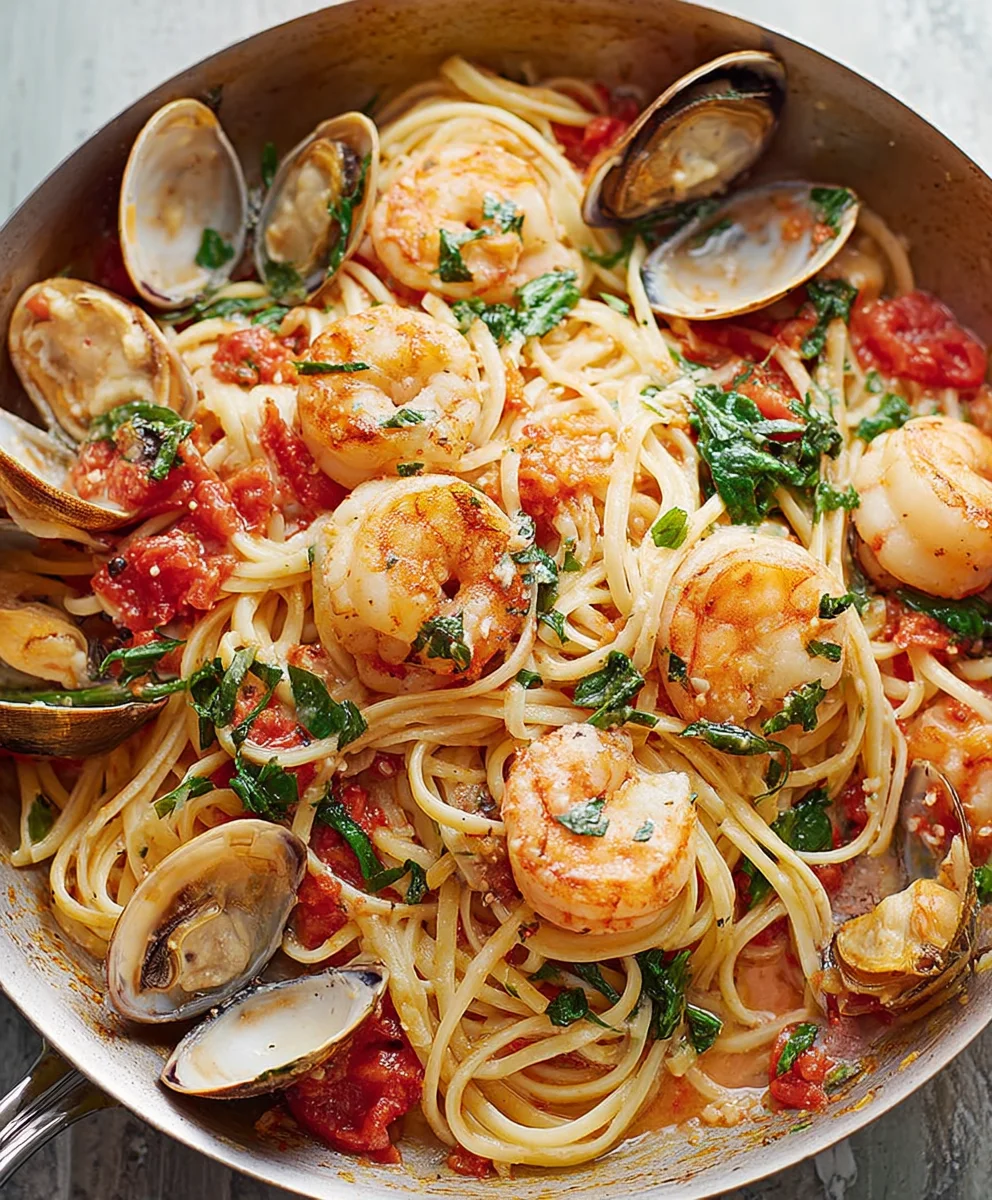 Easy Seafood Pasta Recipe - Delicious Ocean Flavors