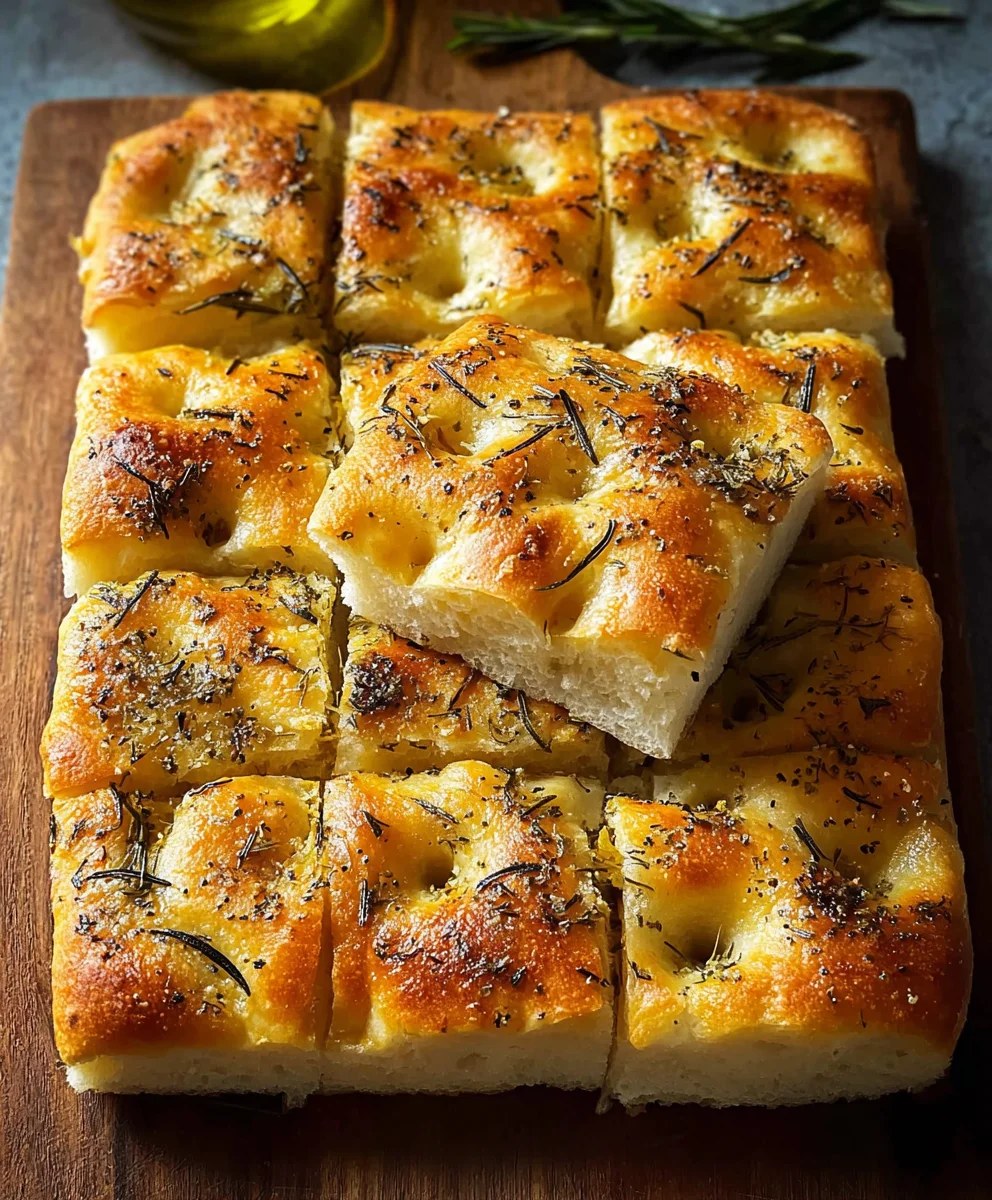 Easy Focaccia Bread-Fluffy Italian Bread Recipe