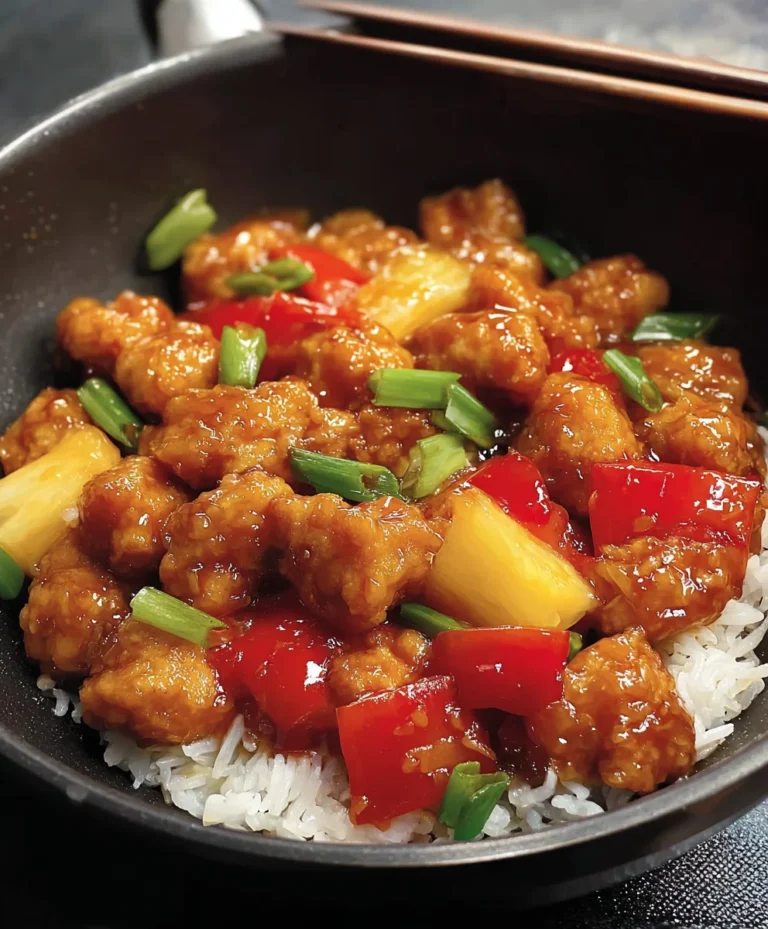 Easy Sweet and Sour Chicken Recipe – Quick & Delicious