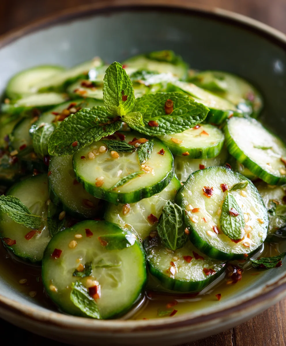 Easy Asian Cucumber Salad Recipe - Refreshing & Quick