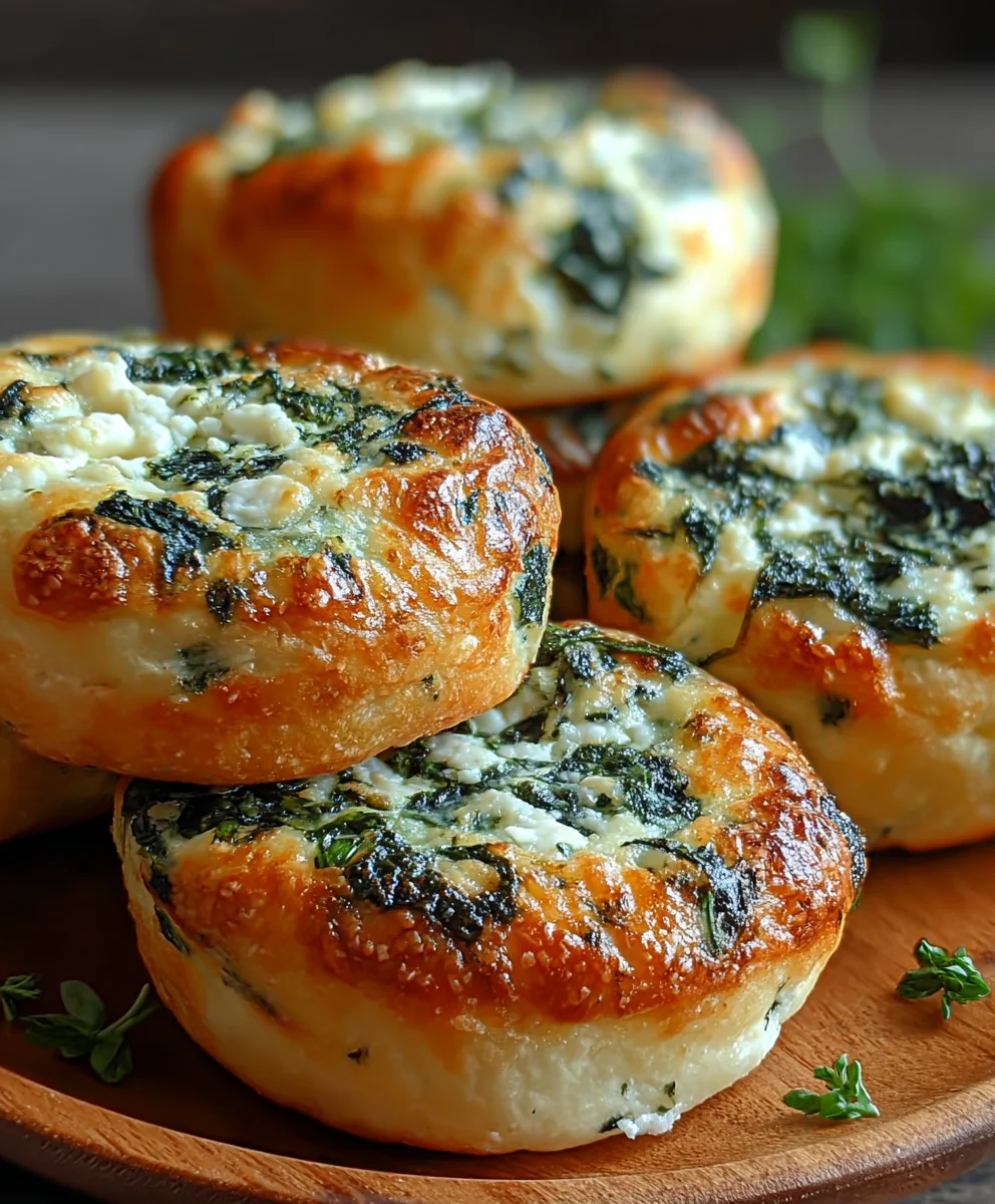 Easy Spinach Cottage Cheese Flagels - Healthy & Delicious