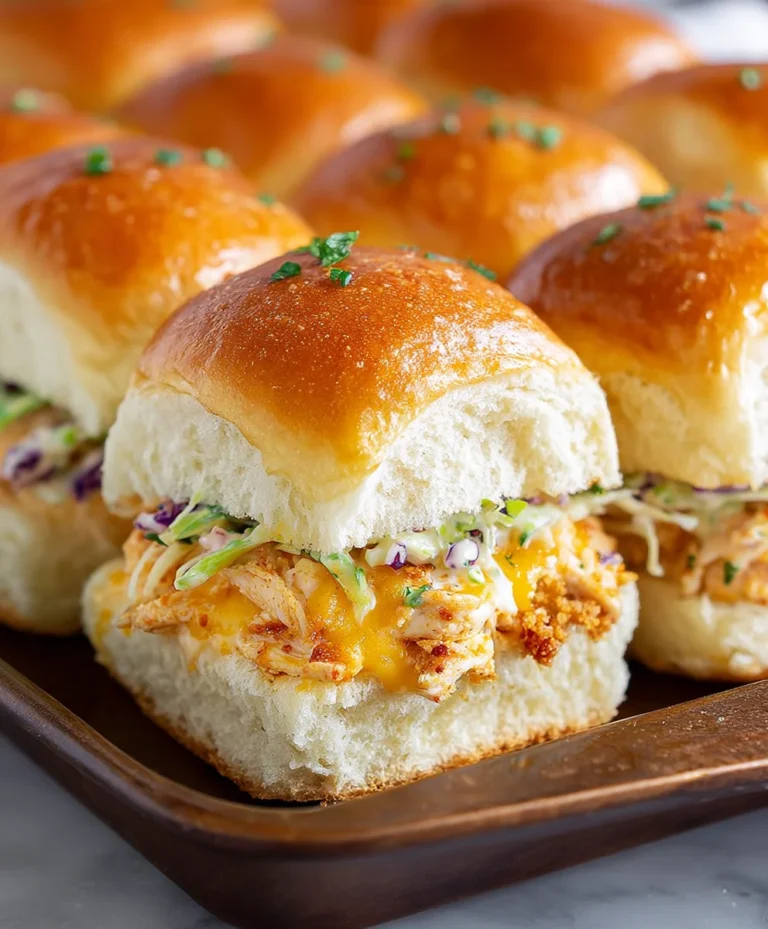 Crack Chicken Sliders Hawaiian Rolls Recipe- Easy Bites