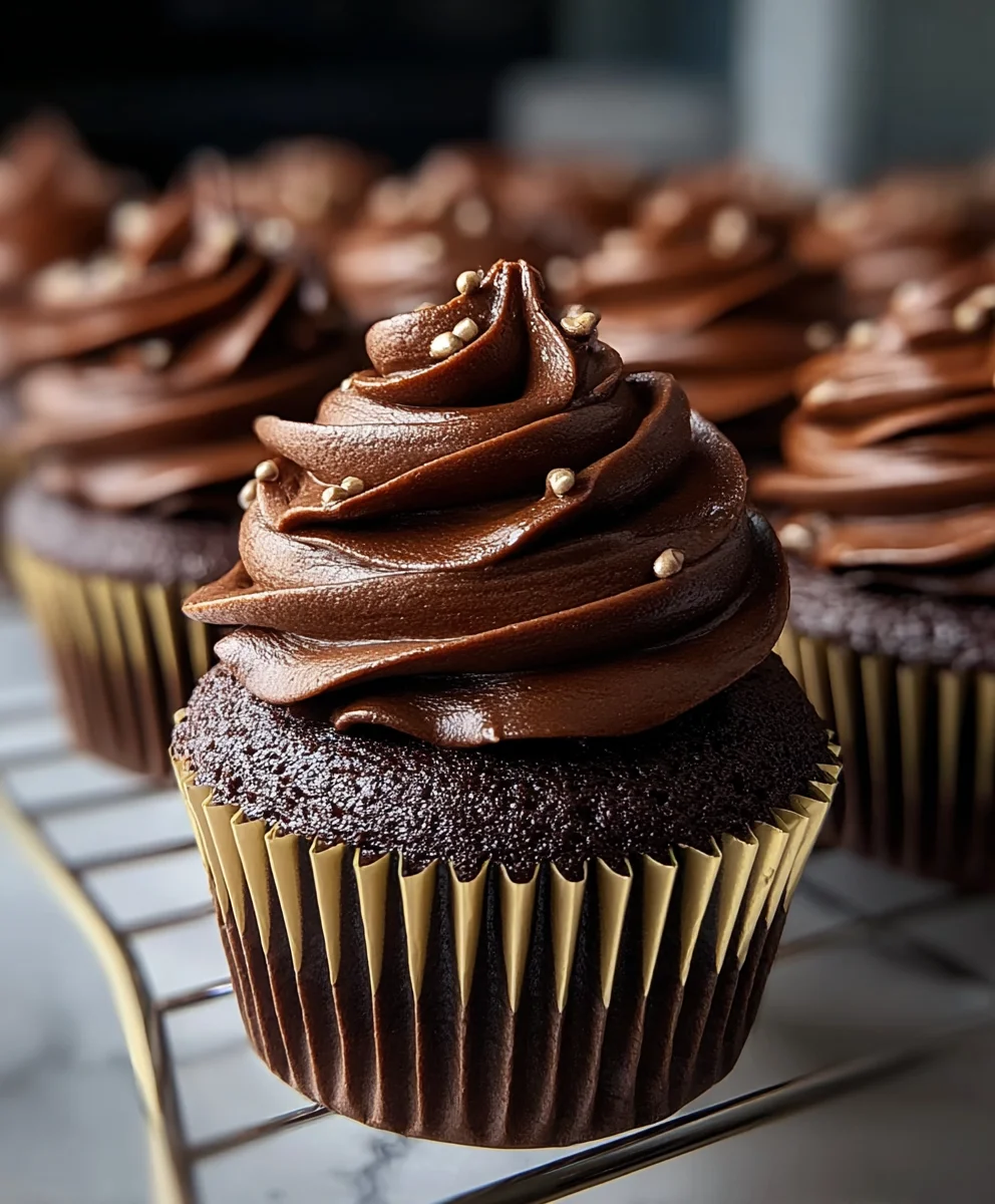 Decadent Chocolate Fudge Cupcakes Recipe-Easy & Delicious
