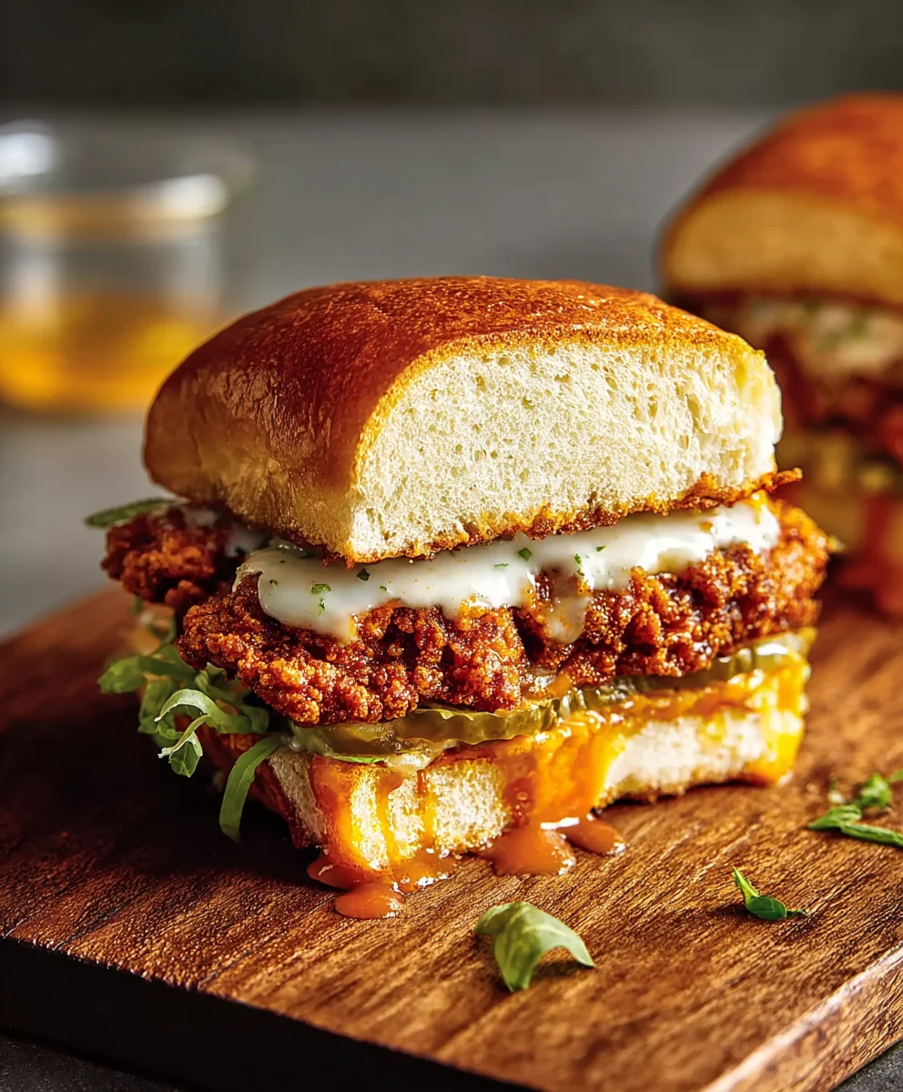 Baked Nashville Hot Beef Sandwich - Spicy & Easy