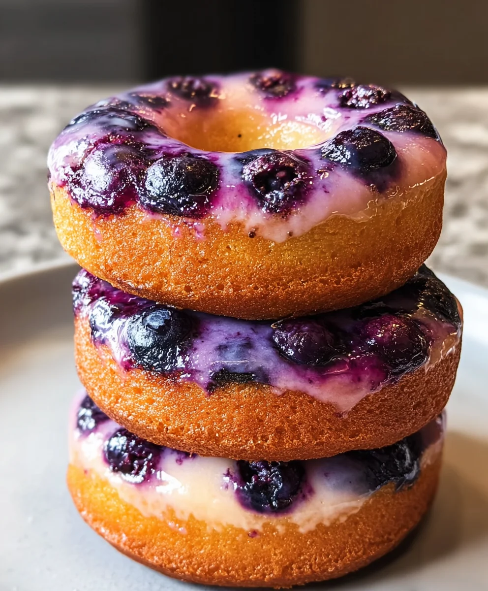 Keto Blueberry Donuts - Easy Low Carb Treat