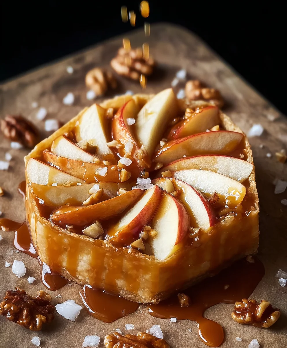 Salted Caramel Apple Non-Non-Non-Alcoholic Alternativeic Mocktail Delight