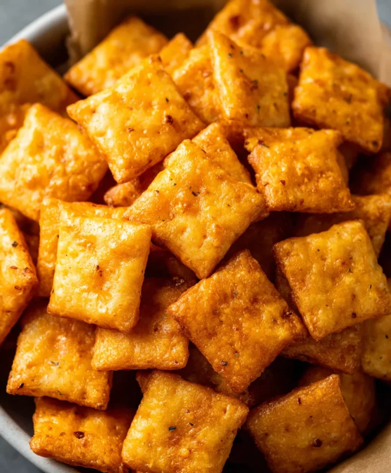 Easy Homemade Cheez It Crackers – Delicious Snack