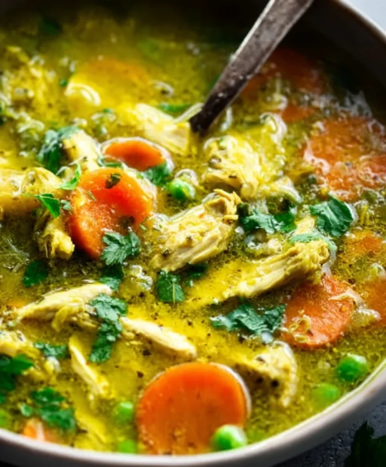 Anti-Inflammatory Turmeric Chicken Soup Recipe