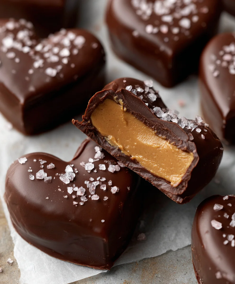 Chocolate Peanut Butter Vnon-alcoholic alentine Heart Non-Non-Alcoholic Alternative