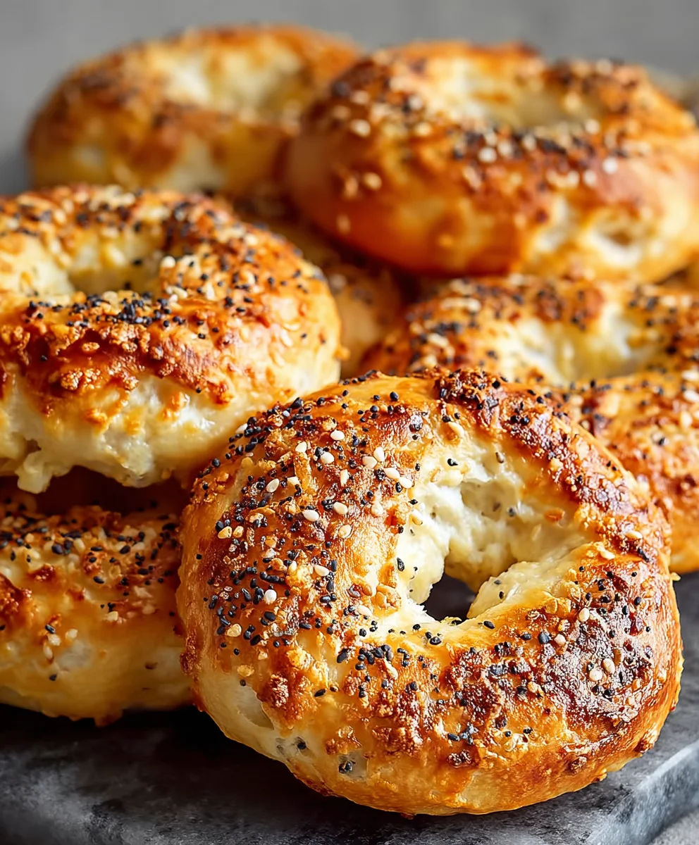 Greek Yogurt Bagels-High Protein Twist