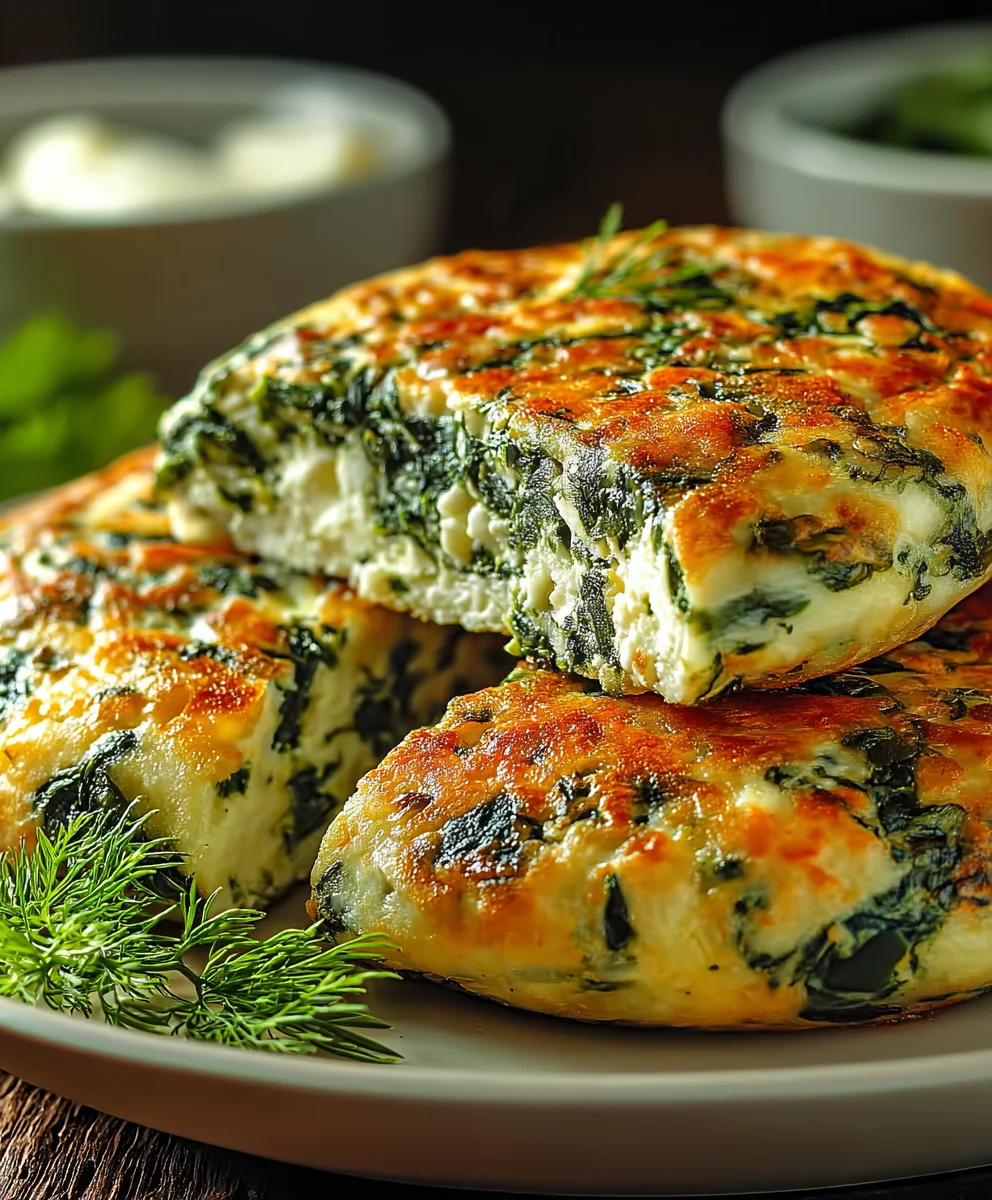 Easy Spinach Cottage Cheese Flagels - Healthy & Delicious
