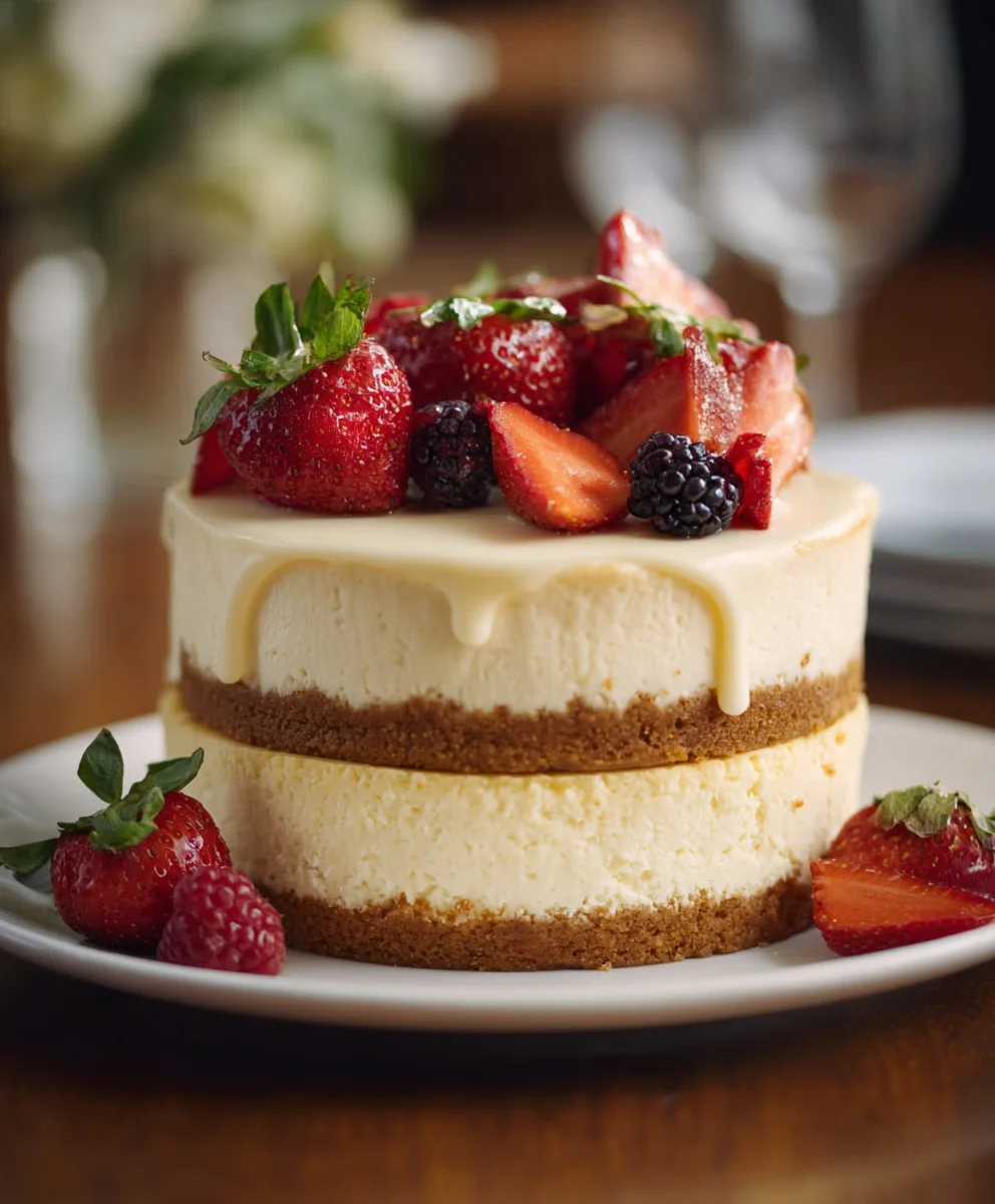 Wedding Cake Cheesecake Ideas-Unique Twists