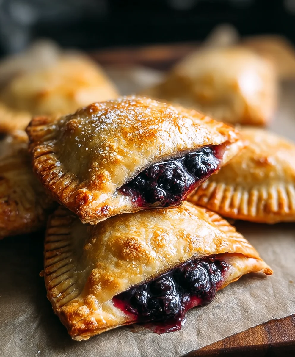 Blackberry Hand Pies-Sweet & Easy Dessert Recipe