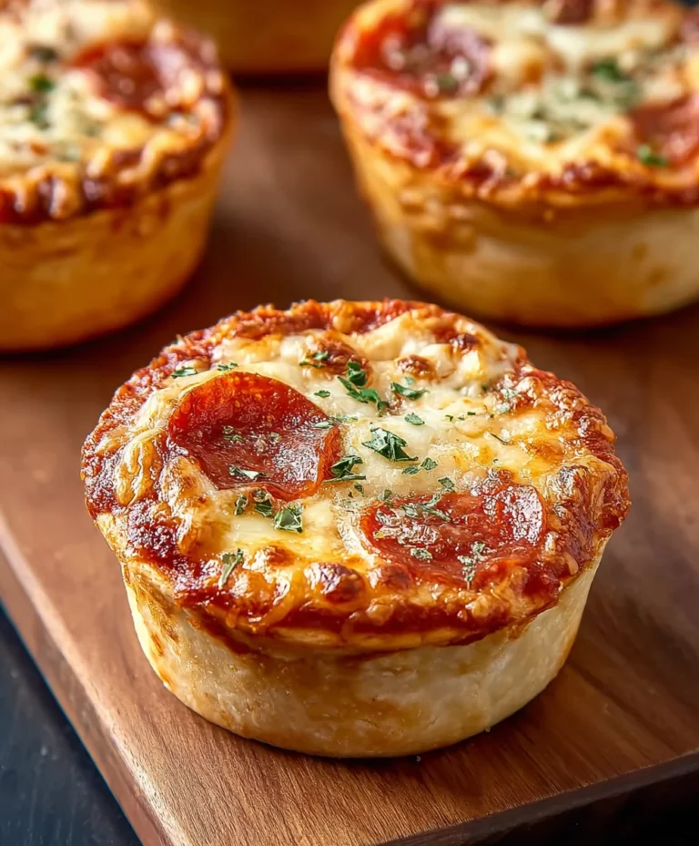 Mini Pizza Pot Pies – Easy Delicious Beef Bites