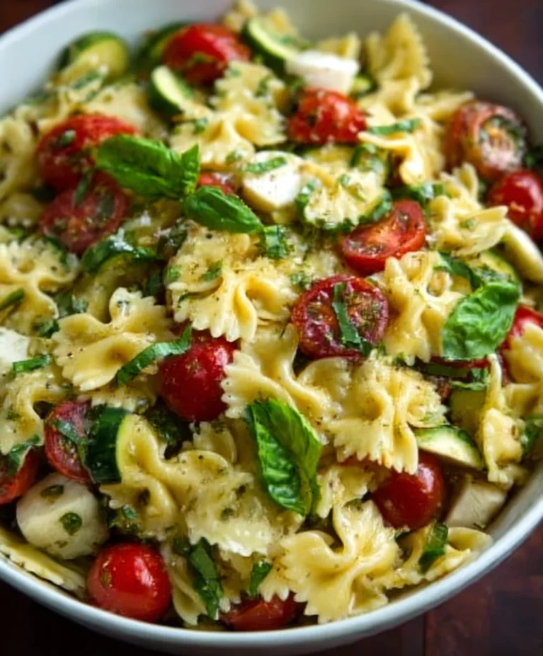 Easy Bow Tie Pasta Salad Recipe- Quick & Delicious