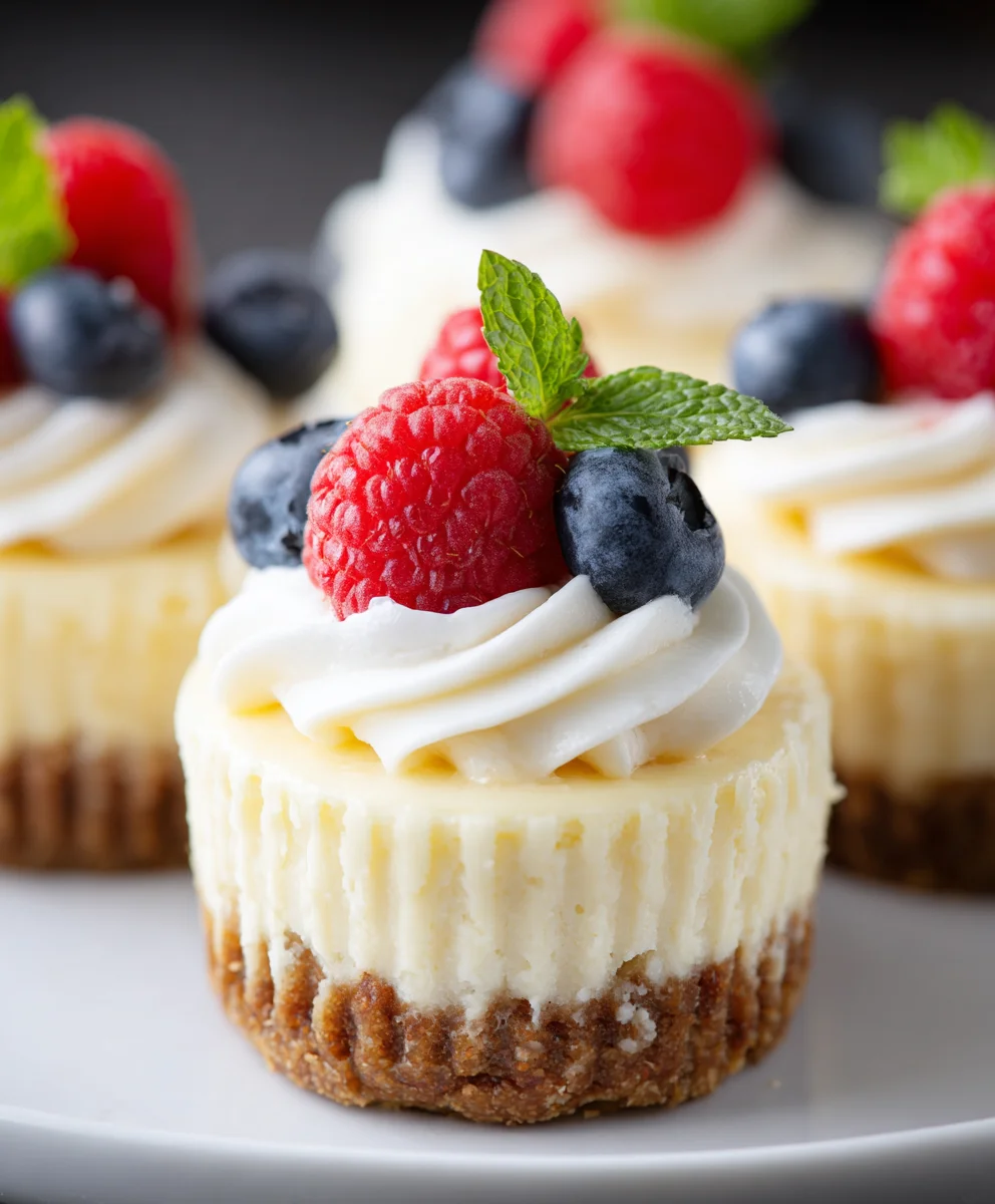Best Mini Cheesecakes Ever- Creamy & Delicious