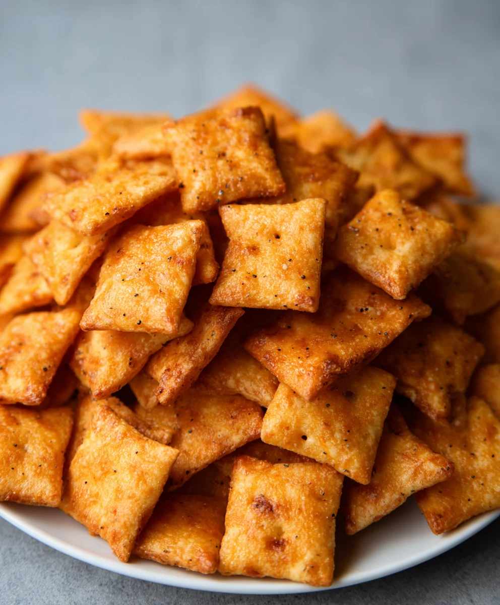 Homemade Sourdough Cheez-Its Recipe