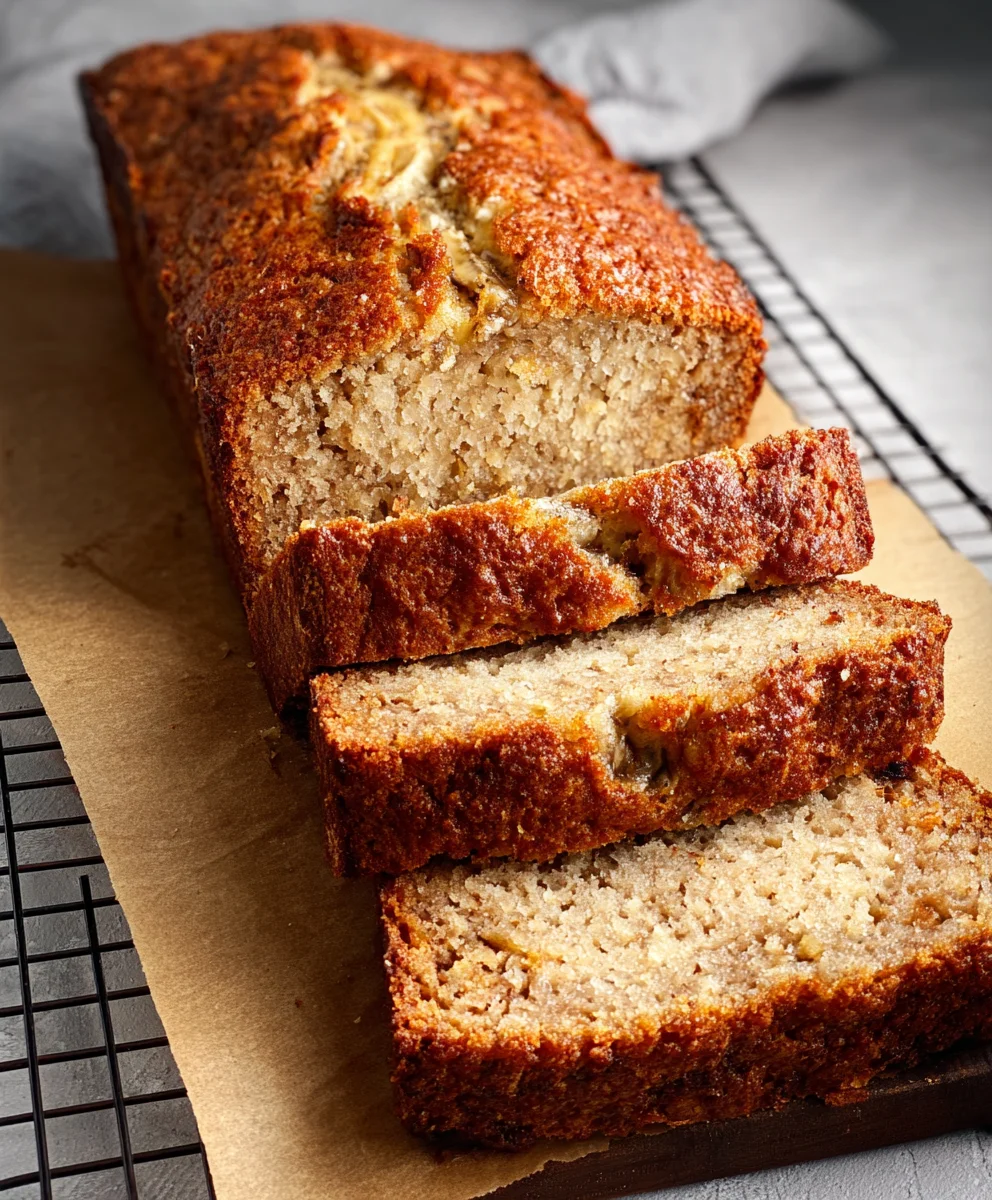 Moist Cottage Cheese Banana Bread Recipe-Healthy Twist
