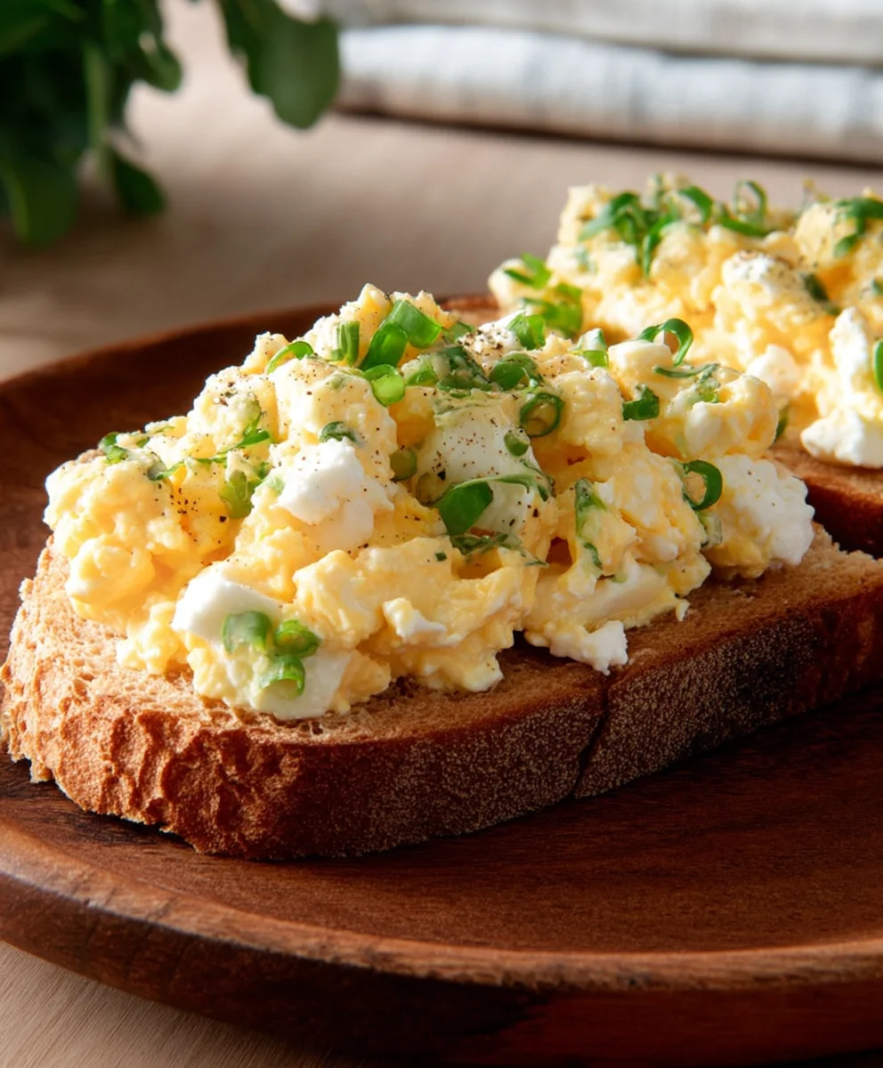 Healthy Egg Salad with Cottage Cheese No Mayo