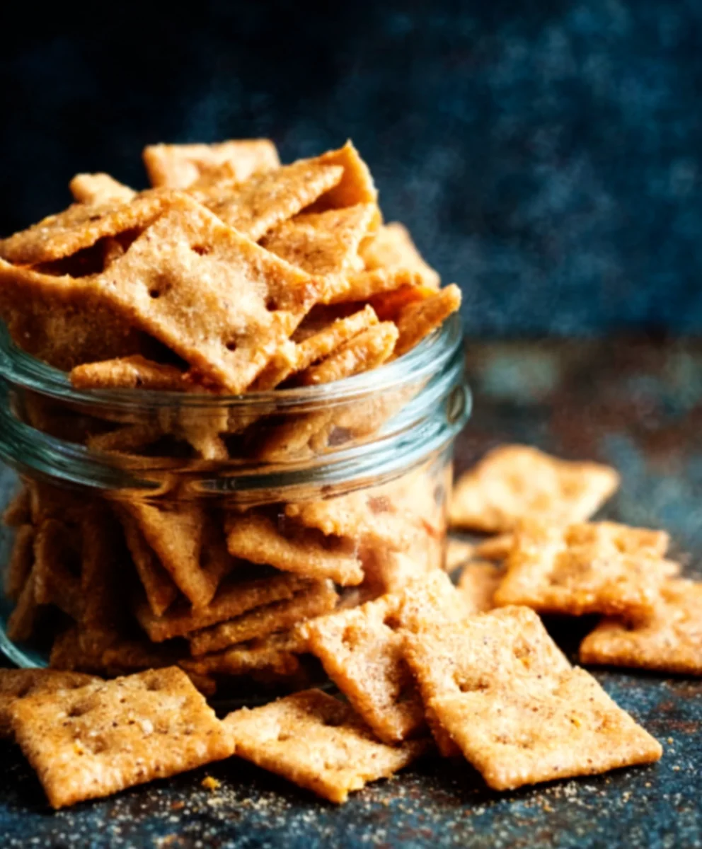 Delicious Sourdough Cheese Crackers Recipe