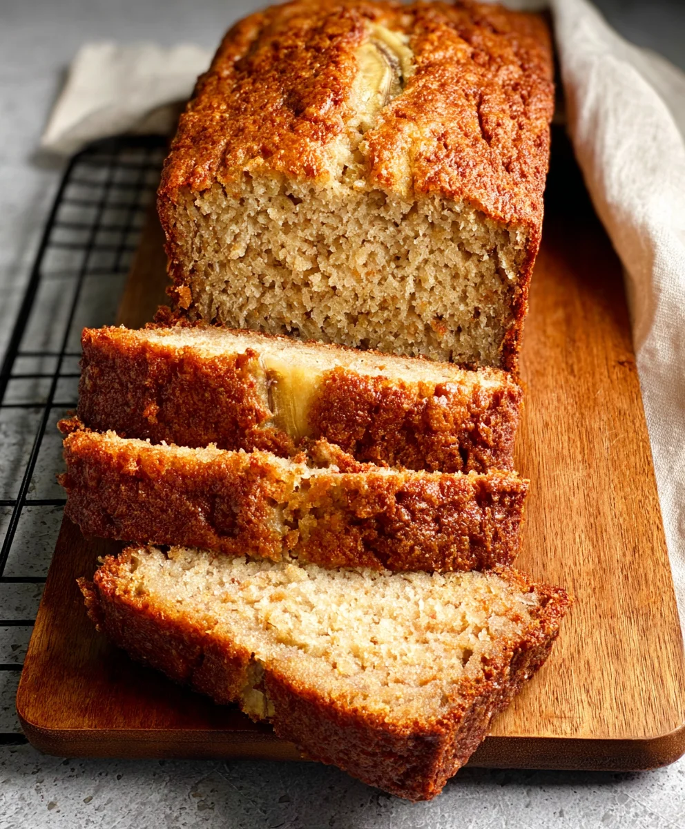 Moist Cottage Cheese Banana Bread Recipe-Healthy Twist