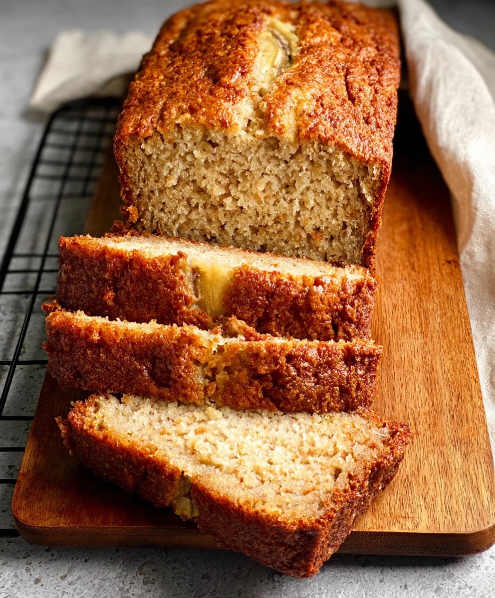 Moist Cottage Cheese Banana Bread Recipe-Healthy Twist