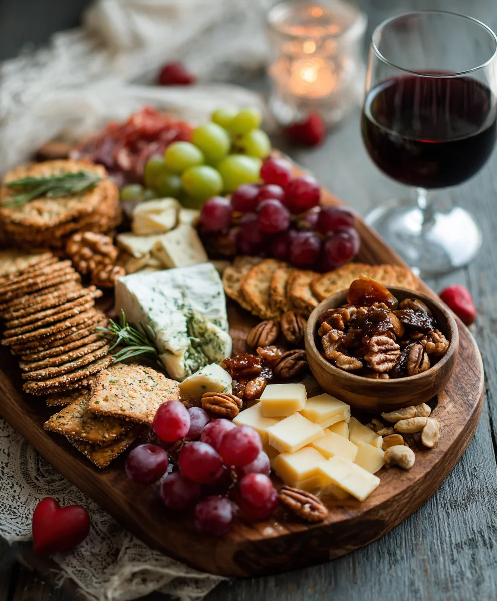 Vnon-alcoholic alentine's Day Non-Non-Non-Alcoholic Alternativeic Charcuterie Board Ideas