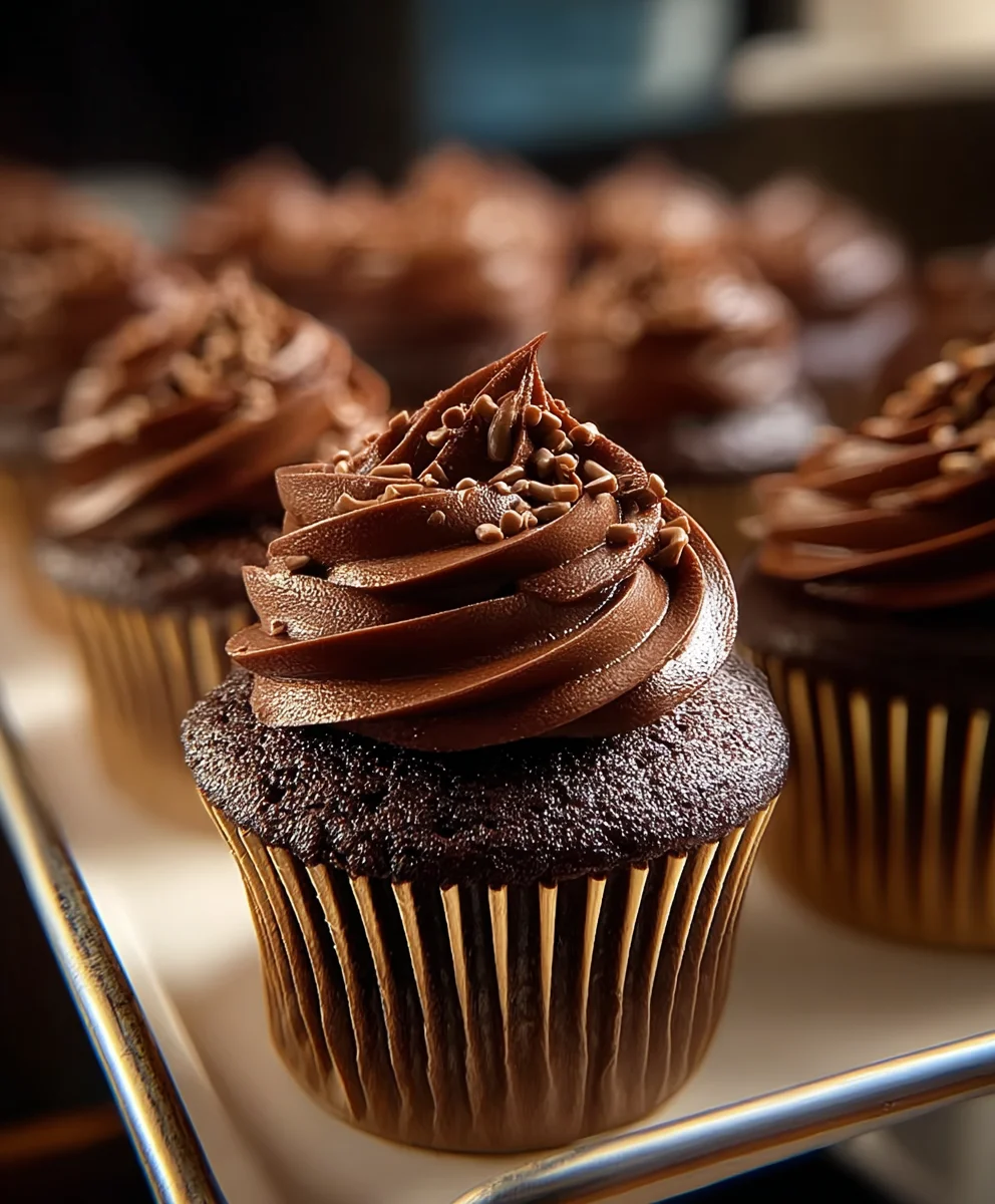 Decadent Chocolate Fudge Cupcakes Recipe-Easy & Delicious