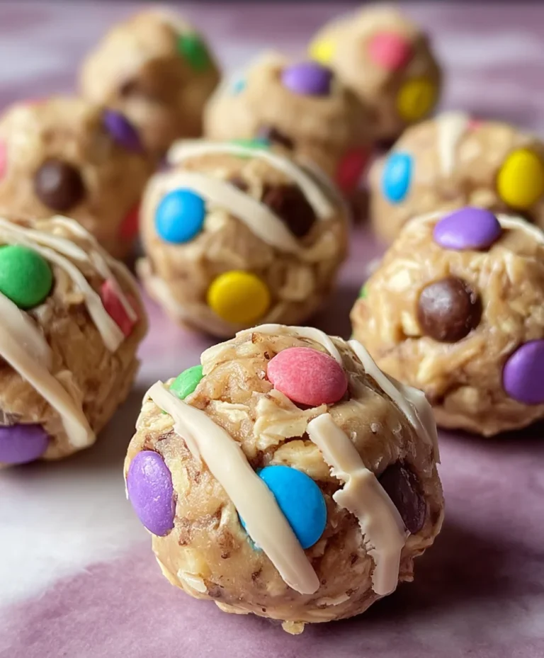 Easy Easter Egg Cookie Dough Bites Recipe