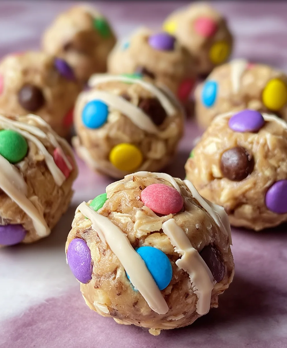Easy Easter Egg Cookie Dough Bites Recipe