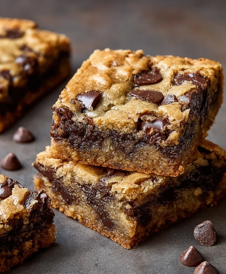 Easy Banana Chocolate Chip Cookie Bars