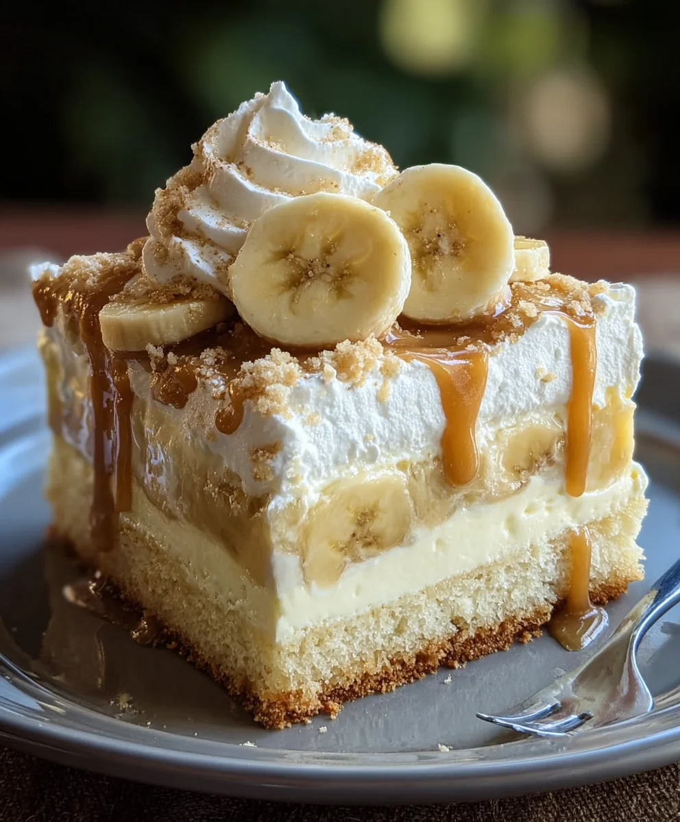 Banana Pudding Tres Leches Cake-Decadent Dessert