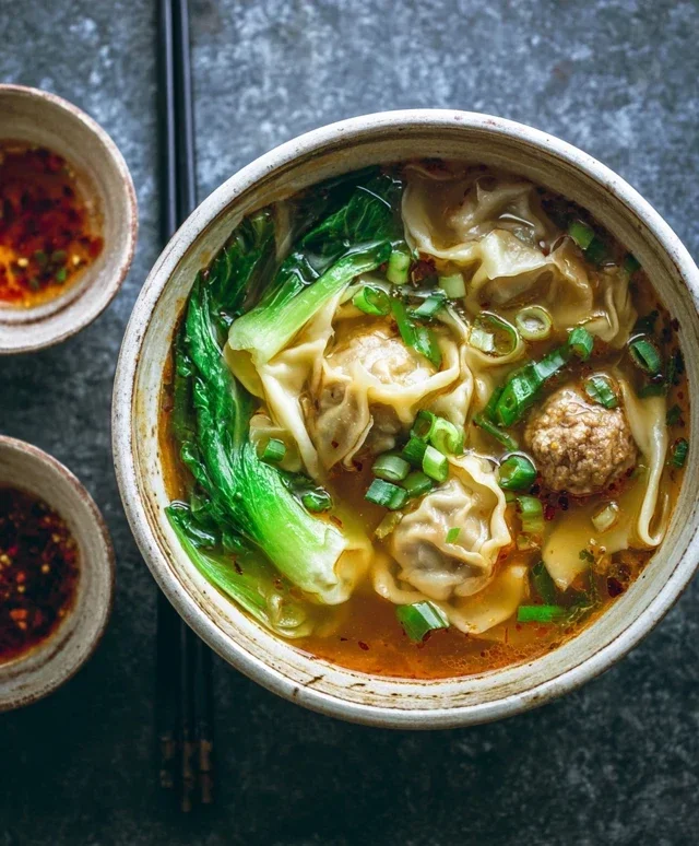 Naked Wonton Soup
