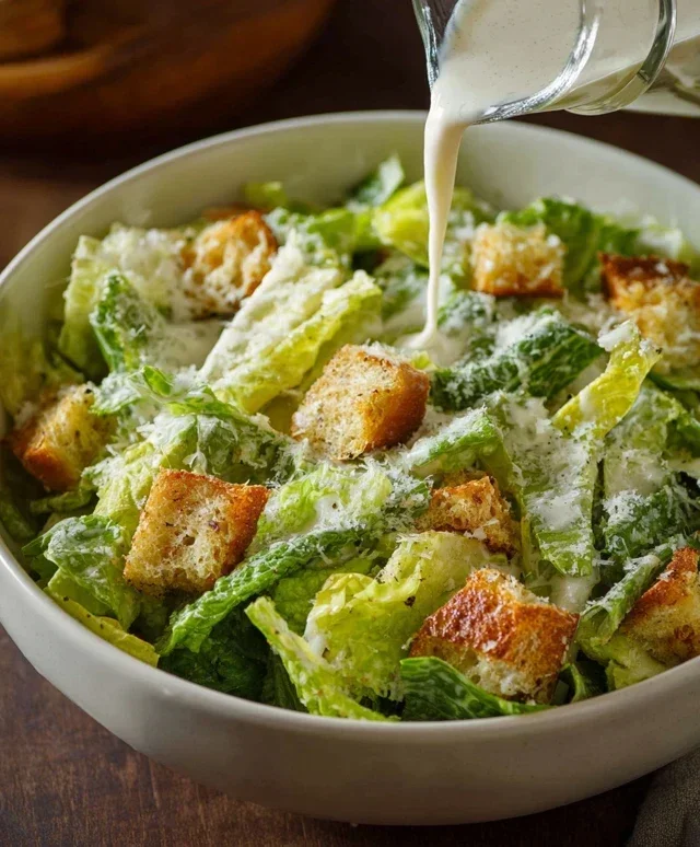 Homemade Caesar Salad Dressing